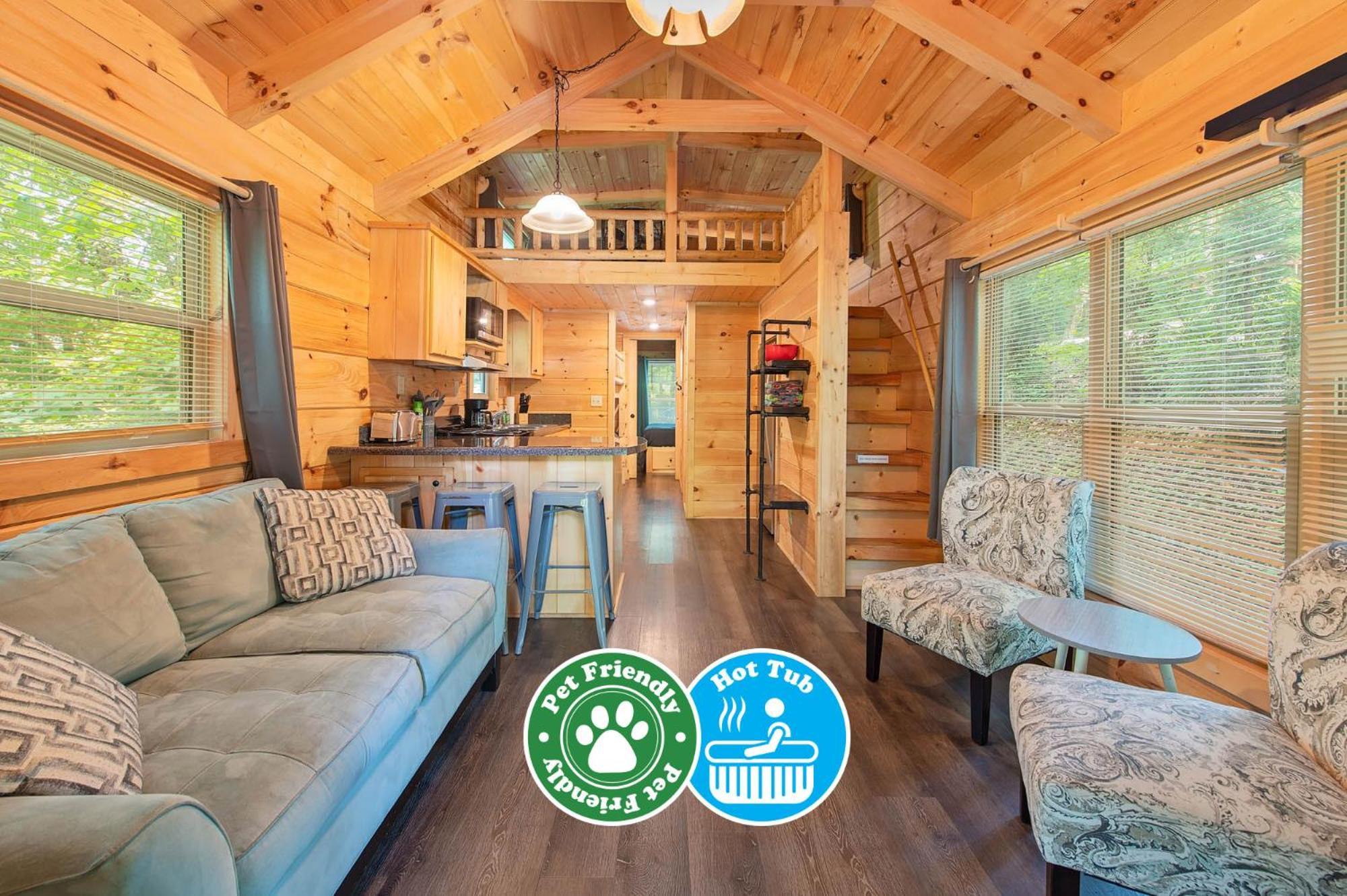 Eden Cabin Forested Tiny Home On Lookout Mtn Chattanooga Exteriér fotografie